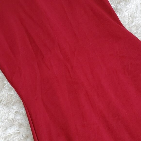 Women’s Formal Gown Maxi Dress Size XS Red Black Lace Whimsigoth Prom Medieval - Picture 9 of 16